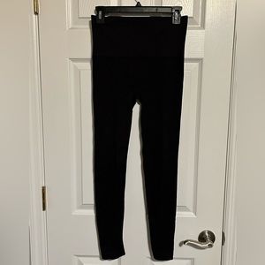 Spanx Seamless High Waisted Leggings with Zipper Ankle